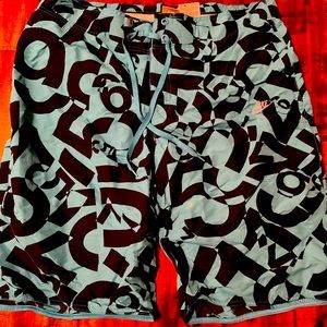 Nike Blue Board shorts - Medium